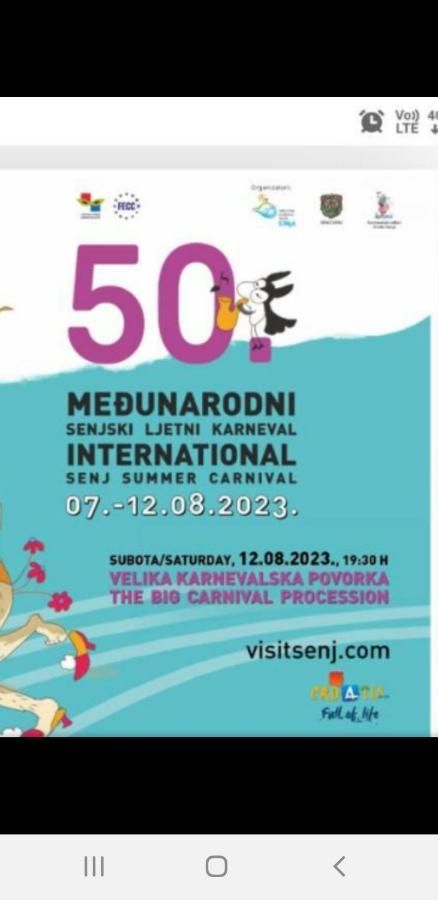 Dolce Vita Apartment Senj  Eksteriør bilde